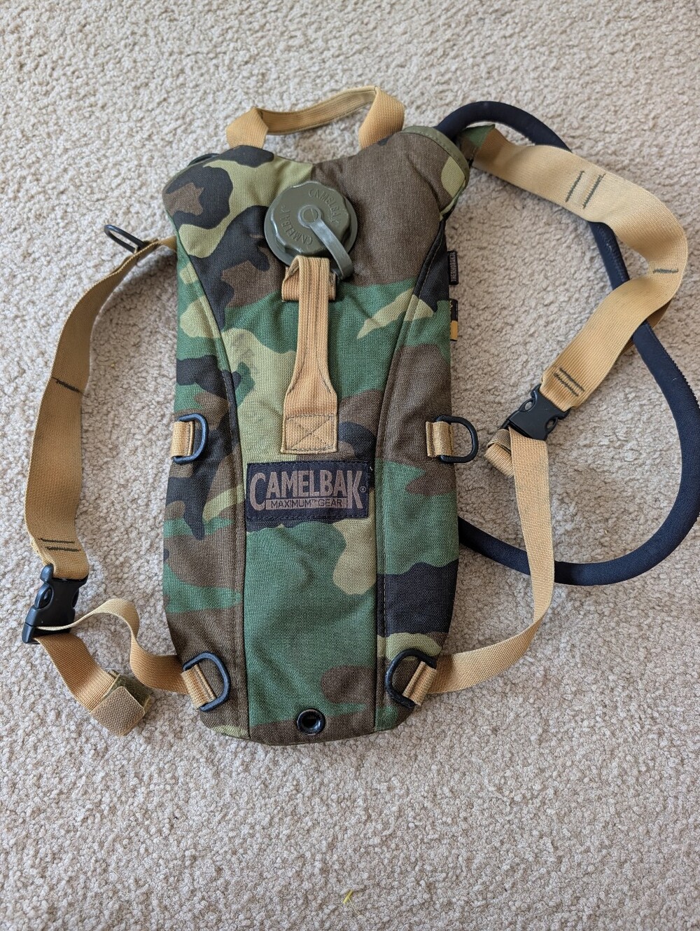 CamelBak Camouflage Hydration Pack - Green Camo